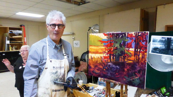 Friday Night with Painter John David Anderson – Don Valley Art Club